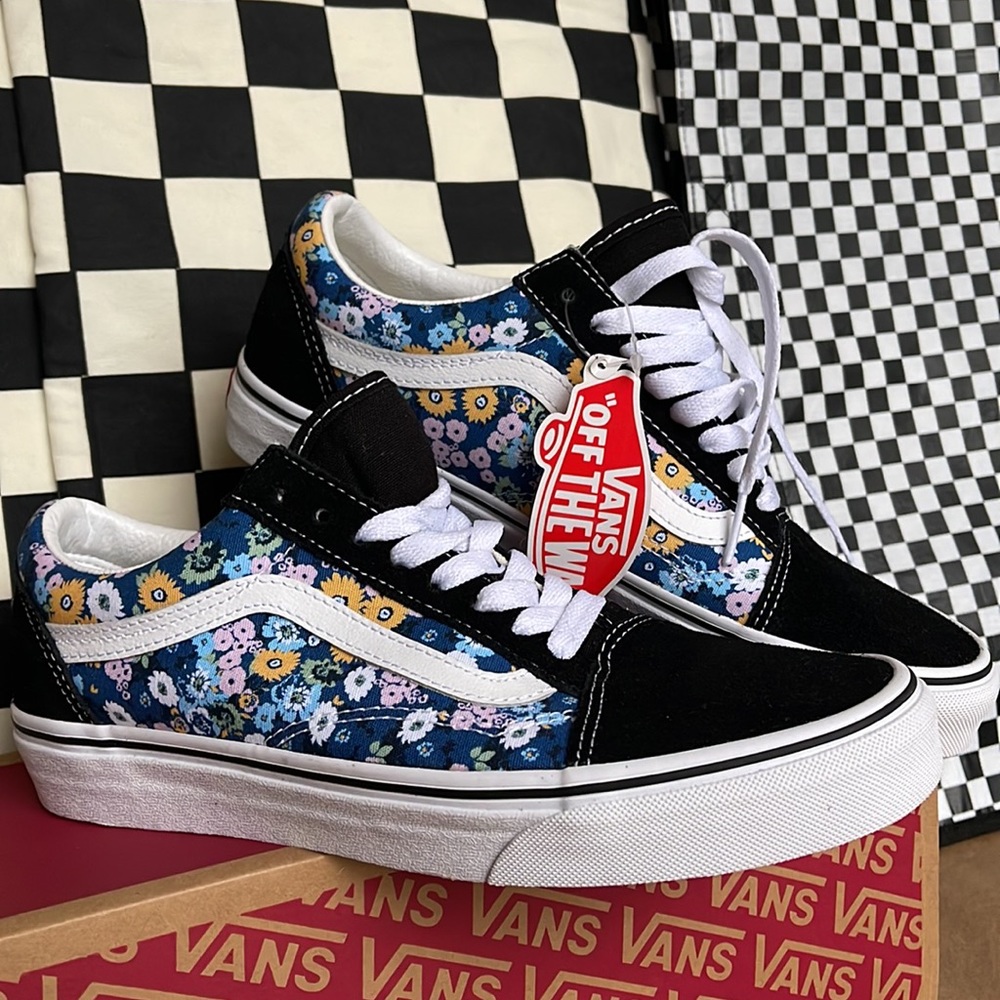 Vans Old Skool Floral Black/Multi WMNS sneakers - Picture 6 of 16
